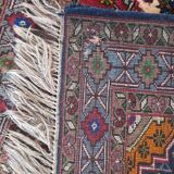 Persian carpet 166x106cm knotted hand