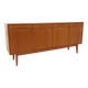Enfilade scandinave en teck, Möbelfabriken Linden, Horda, Suède, 1960