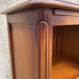 Bedside table, chest of drawers, occasional furniture, wood, vintage, 1960s.