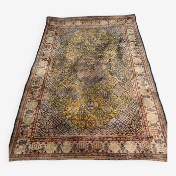 Persian silk rug