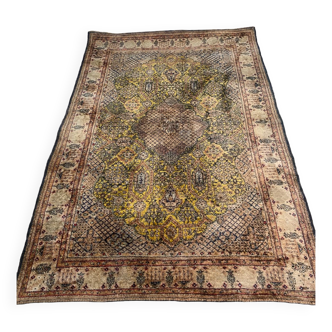 Persian silk rug