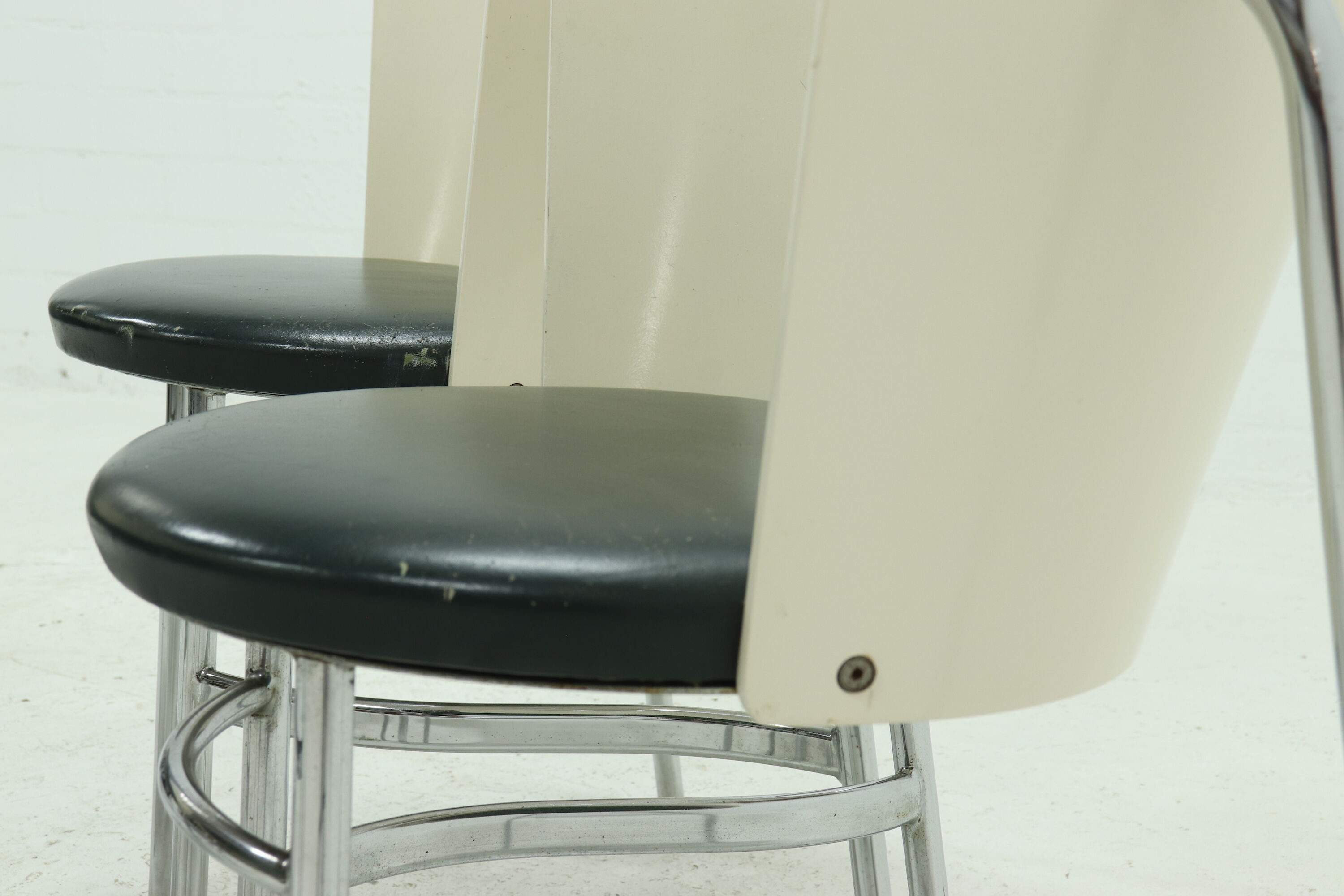 Set of 4 Brobon Dining chairs by Abe Bonnema & Floris van den Broecke 1990s