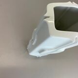 Large Op Art Vase Porcelain German Vase by Fürstenberg Ceramics, Germany, 1970s