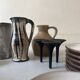 Danish cast iron candle holder design Hornblower by Christel & Christel Holmgren, Denmark 1970
