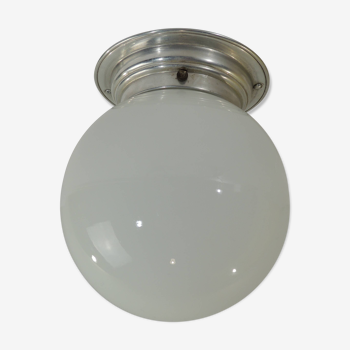 Globe opaline/vintage wall light