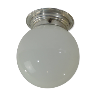 Globe opaline/vintage wall light