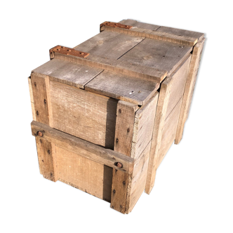 Old wooden crate