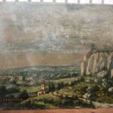 Painting oil XIX ieme