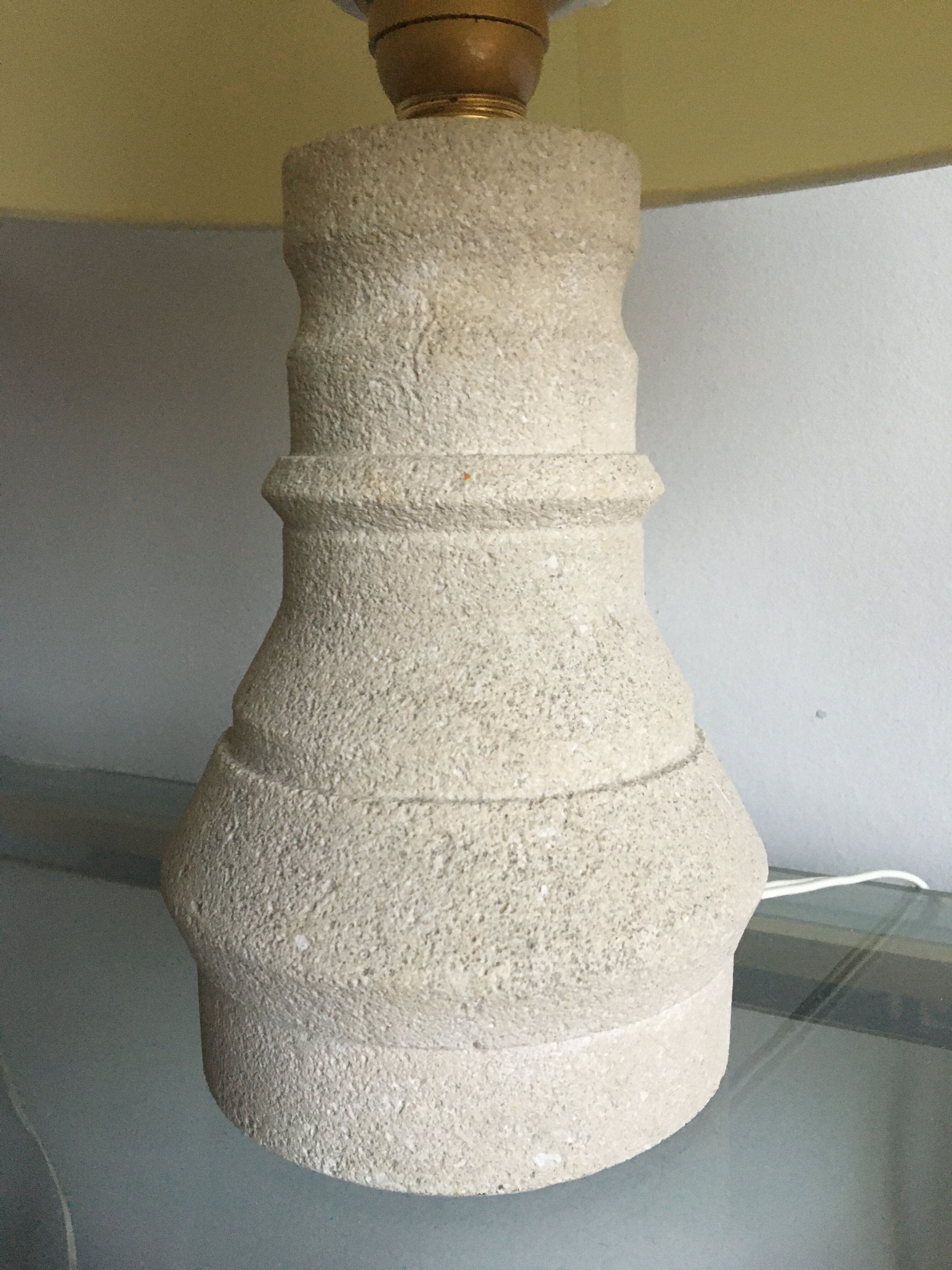 Stone lamp