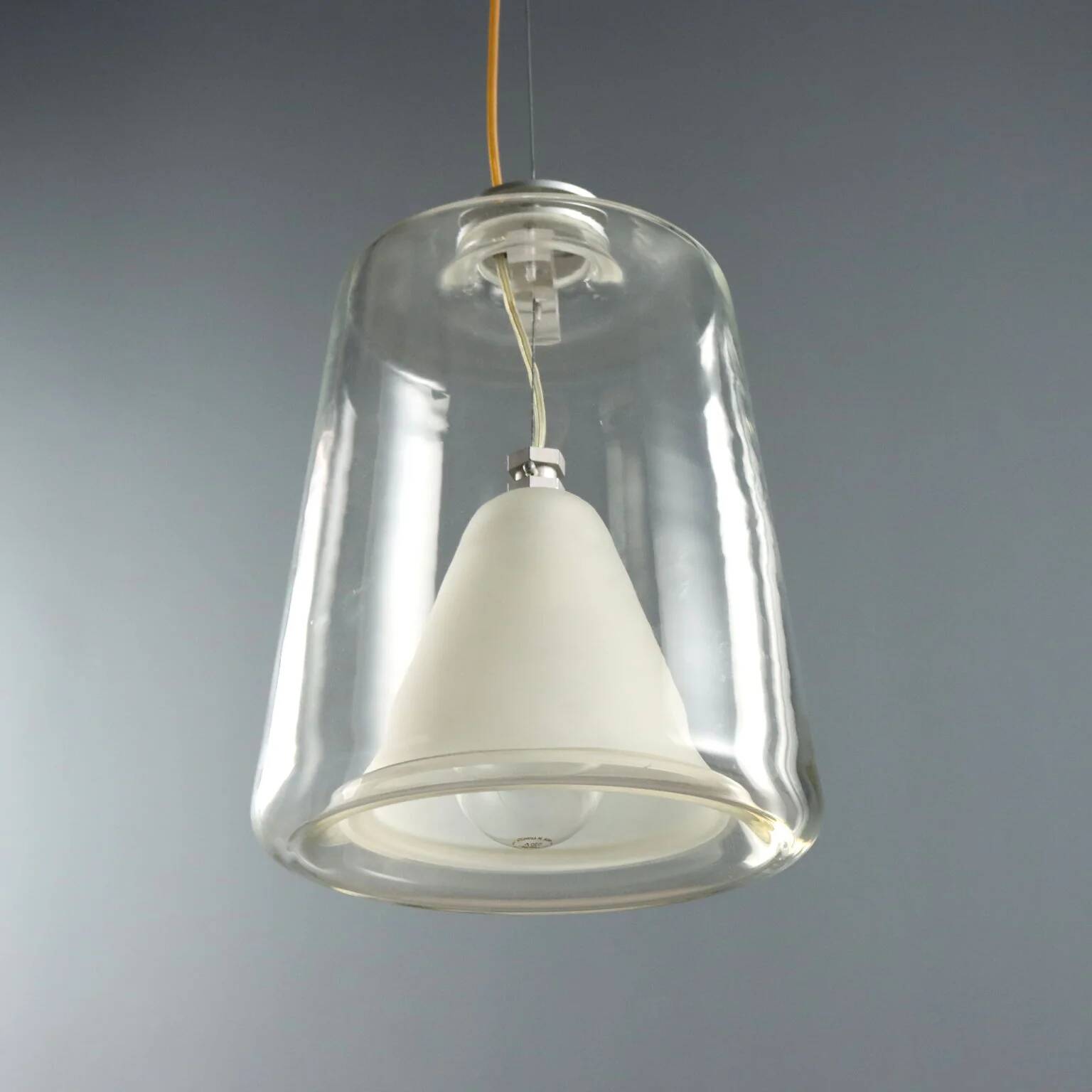 Vintage lamp Oluce Lanternina design by Laudani and Romanelli from the 2000s.