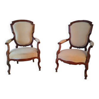 Louis Philippe armchairs
