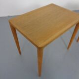 Danish Oak Nesting Tables by H.W. Klein for Bramin, 1960s, Set of 3