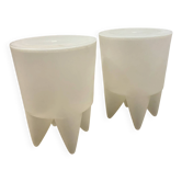 2 tabourets Bubu 1er Philippe Starck pour Xo