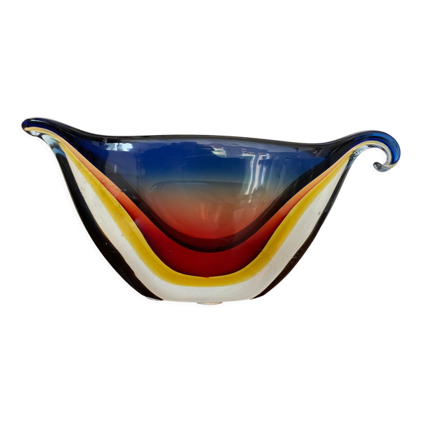 Vase sommerso murano circa 1960