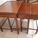 3 30s mahogany pull-out tables in their juice