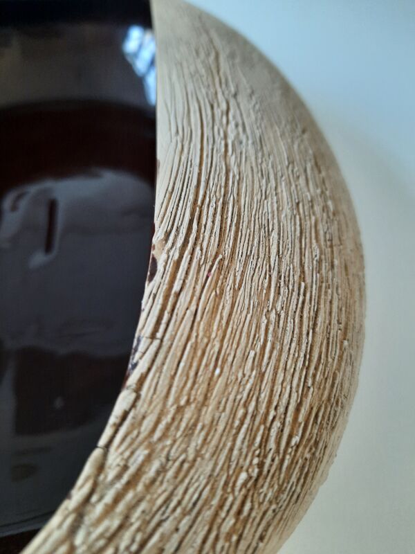 Coupe à fruits, forme libre, esprit vintage 1950 1960