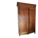 Louis XV style wardrobe entirely pegged wood with 2 cherry wood doors.