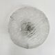 Mid-century Hillebrand iced glass ceiling lamp, 1970s