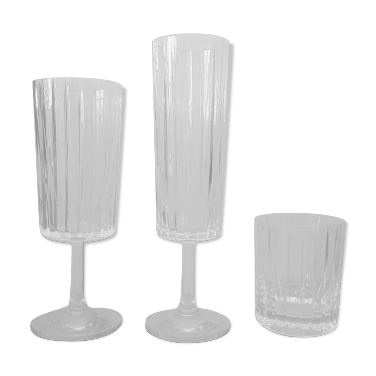 Baccarat crystal glasses