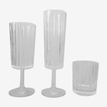 Verres cristal de Baccarat