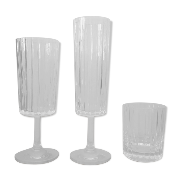 Verres cristal de Baccarat