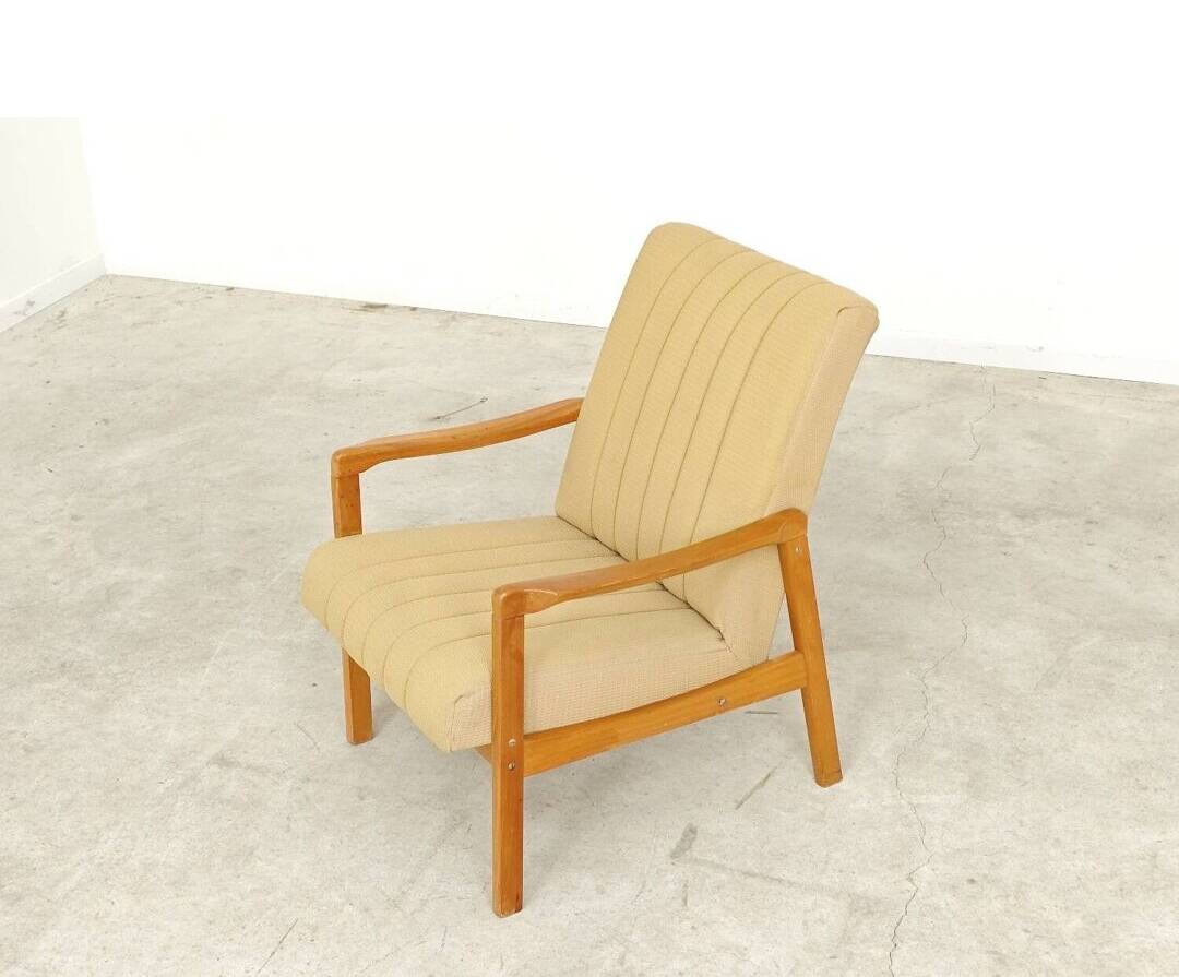 Paire de fauteuils Jitona Sobeslav Ex Tchécoslovaquie