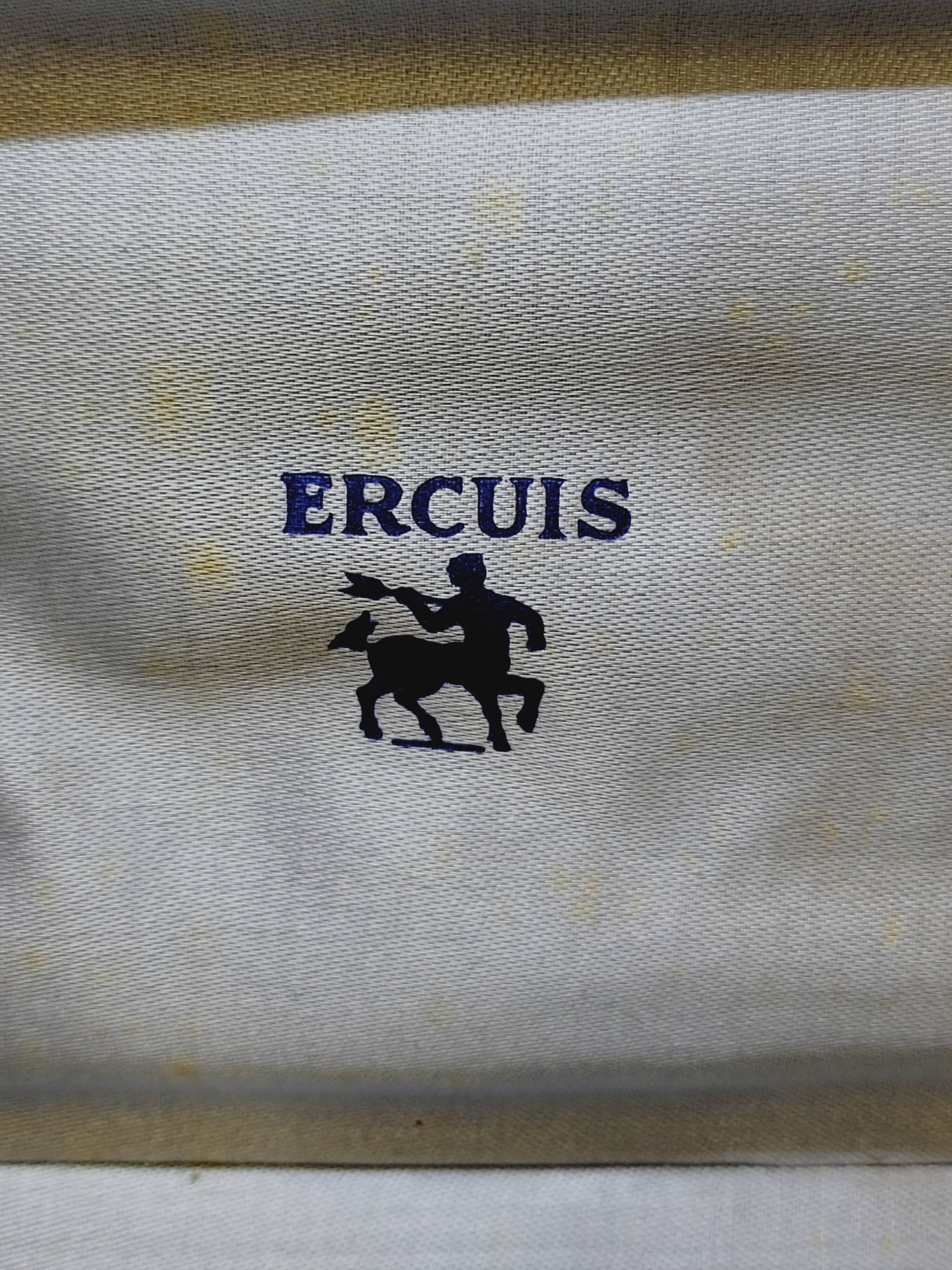 Ercuis Art Deco Silver Metal Fish Serving Cutlery Set