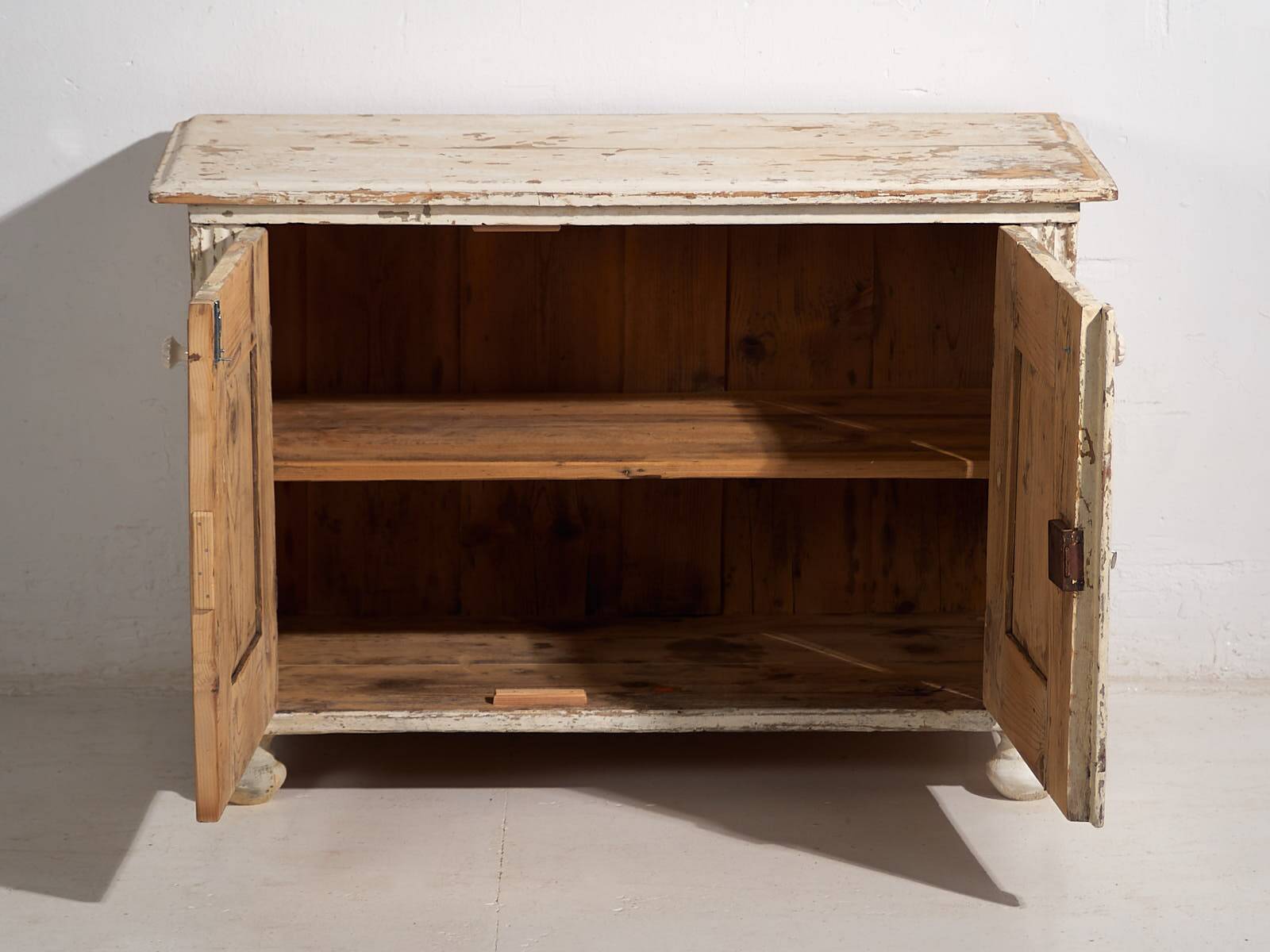 Small antique white wardrobe (c.1900) #48