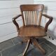 American desk chair in oak