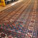 Tapis antique fait main Mashad du Moyen-Orient 132cm x 427cm (1900s)