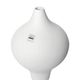 White, minimalist Asa vase, Germany, 1980s.