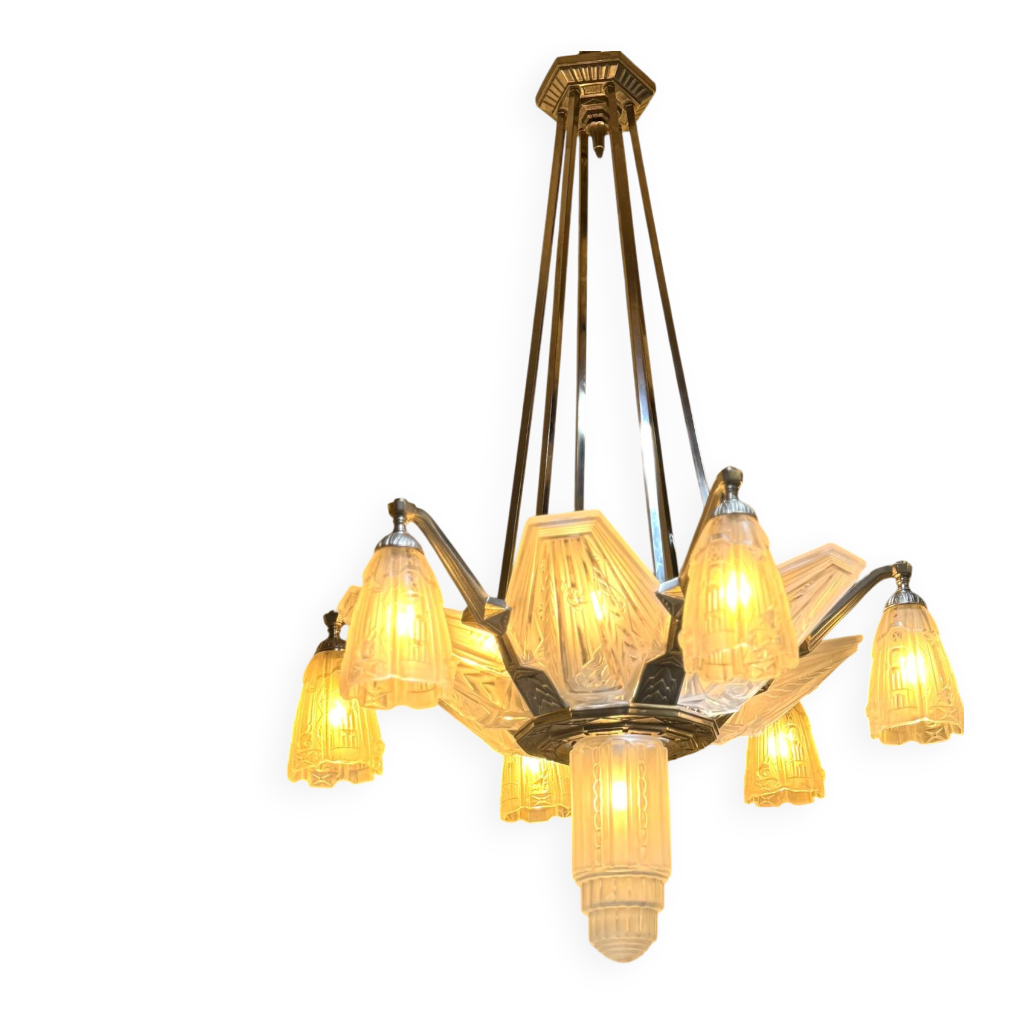 Art Deco Gilles Chandelier