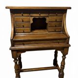 Secrétaire / Bureau de notaire anglais ou néerlandais ancien — vers 1780–1840