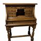 Secrétaire / Bureau de notaire anglais ou néerlandais ancien — vers 1780–1840