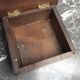 Breton box in chiseled wood - vintage