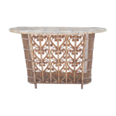 Bar en rotin Peacock