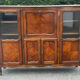 Sideboard, Louis XV style secretary in cherry wood, 1960s.
