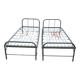 Pair of folding Camp Beds in 190/90