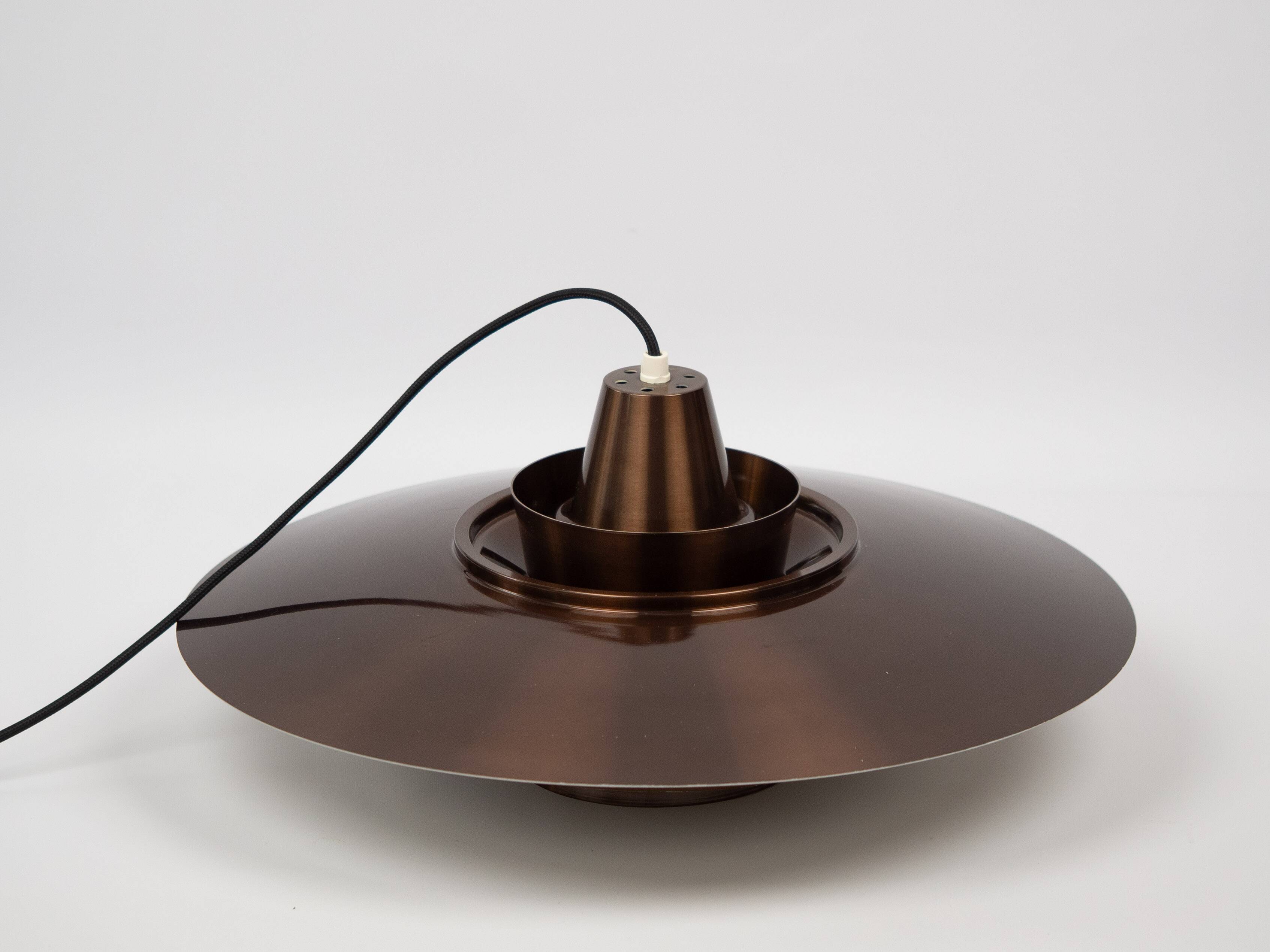 Danish vintage pendant lamp Superlight by David Mogensen, 1980s