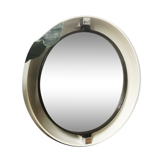 Allibert vintage mirror, 70s - diameter 61cm