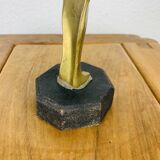 Bronze sculpture African woman