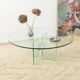 Table basse en verre des années 70 par Peter Ghyczy
