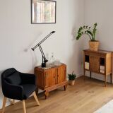 Oak bar furniture art deco style