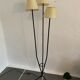 Lampadaire tripode 3 bras vintage années 50