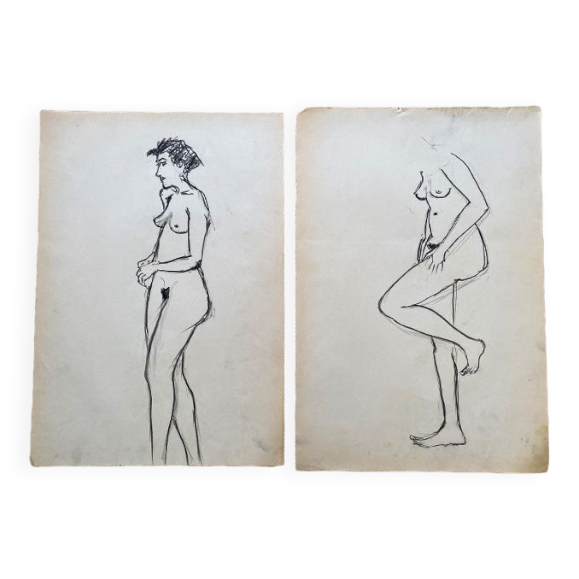 Nude sketches 1920