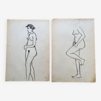 Nude sketches 1920