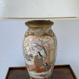 Japanese Satsuma lamp