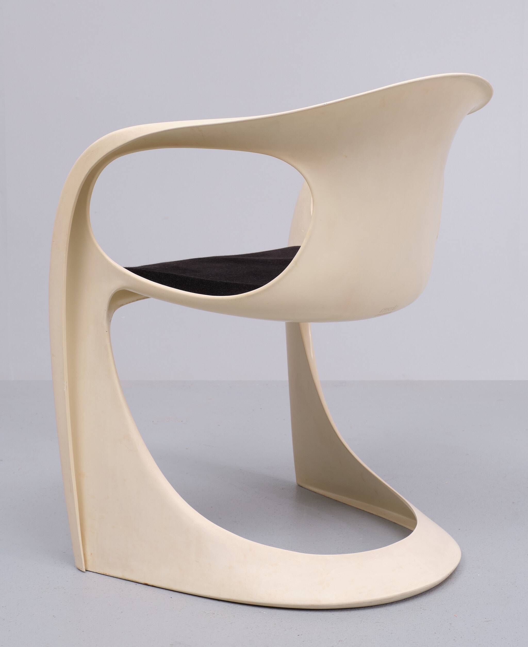 Casalino Fiberglass Chair by Alexander Begge for Casala, 1974