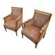 Pair of Louis XVI style armchairs