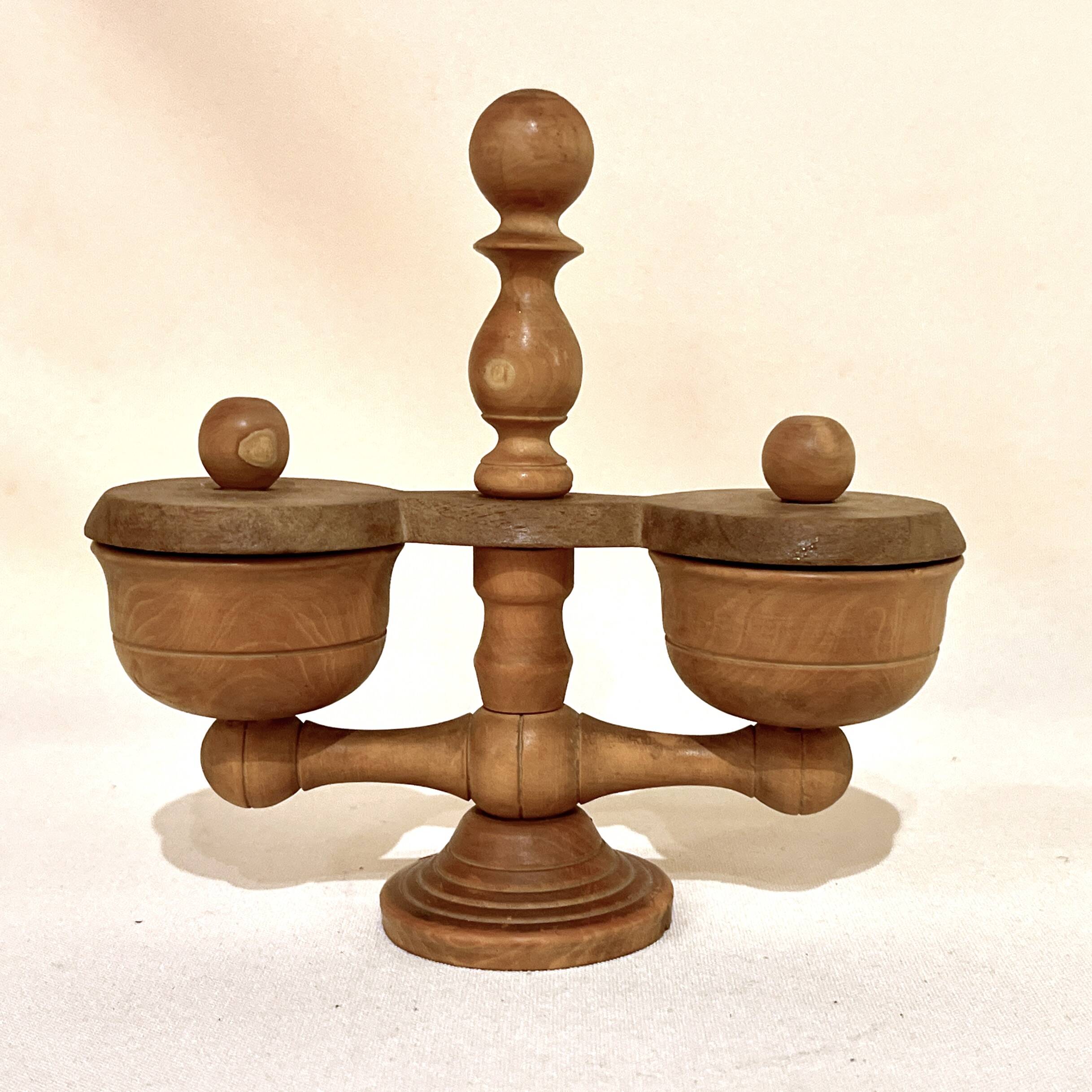 brutalist salt and pepper set boxwood 1900 salt shaker pepper mill